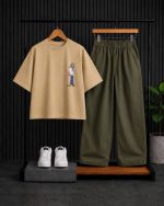 تیشرت و شلوار بگ دخترانه تینیجری سلنا - Image 2